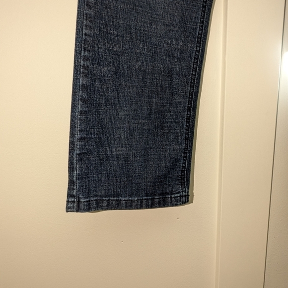 Santana Jeans Women's Size 6/30 Dark Wash Stretch Waist Mid Rise Straight Leg - Picture 5 of 7